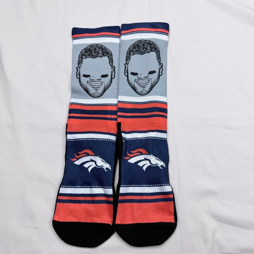 Denver Broncos Themed Men's Socks